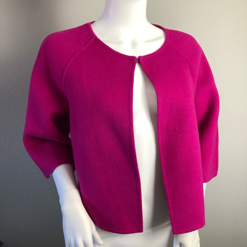 Victor Alfaro Cape Sweater Size 8 Pink